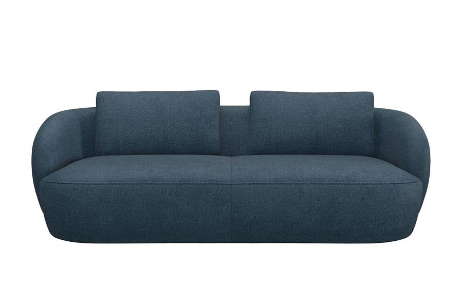 Aurelo Curve 3 Seater Sofa