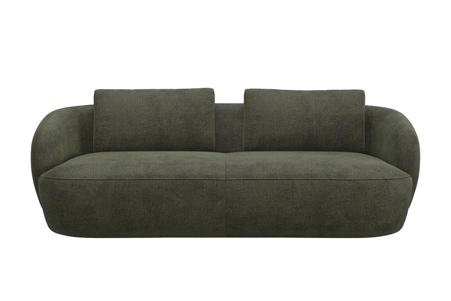 Aurelo Curve 3 Seater Sofa