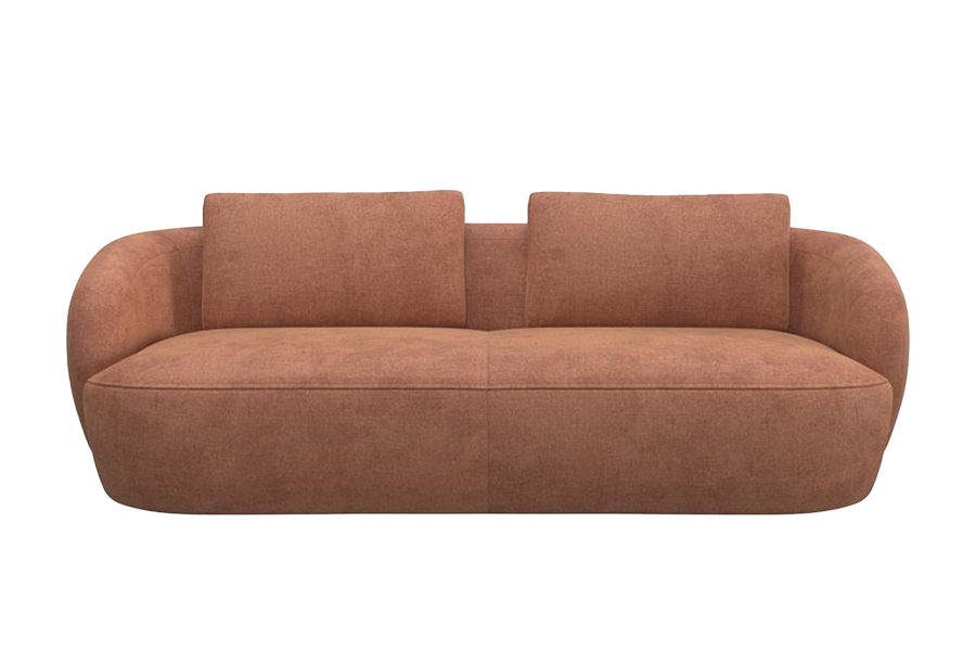 Aurelo Curve 3 Seater Sofa