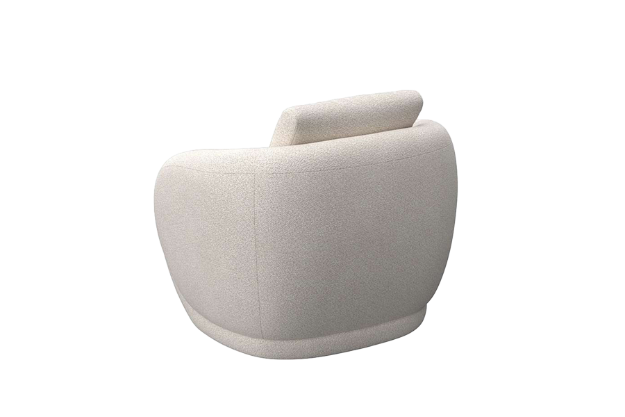 Aurelo Curve Accent Armchair