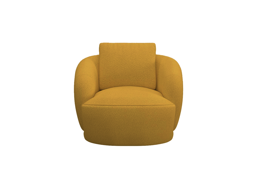 Aurelo Curve Accent Armchair