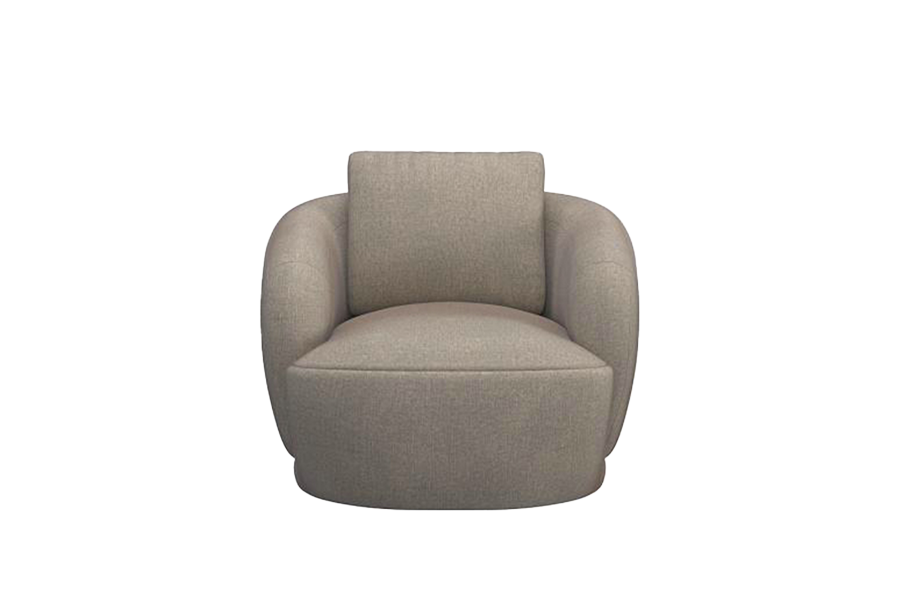 Aurelo Curve Accent Armchair