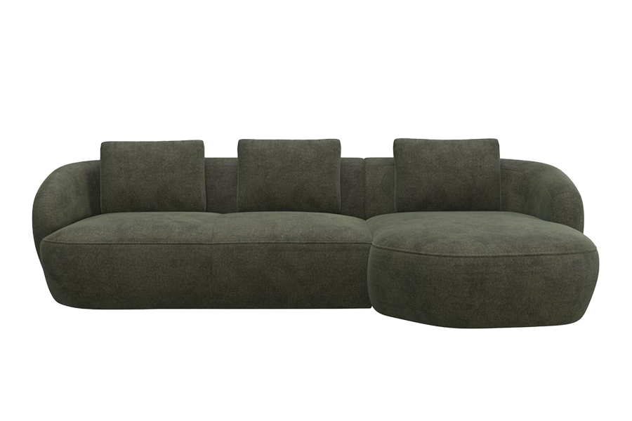 Aurelo Curve Medium Left Hand Chaise Sofa