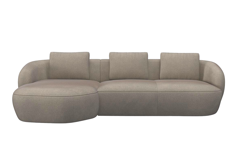 Aurelo Curve Medium Right Hand Chaise Sofa