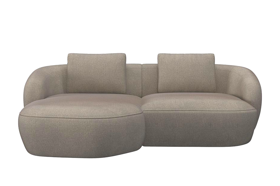Aurelo Curve Small Right Hand Chaise Sofa