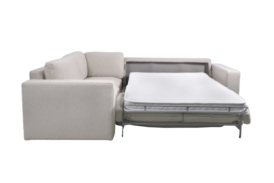 Aurelo Quiet Medium Corner with Sofabed Set III