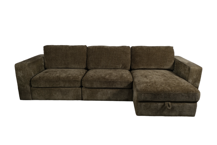 Aurelo Quiet Two-Seat Sofa with Chaise Set VIII