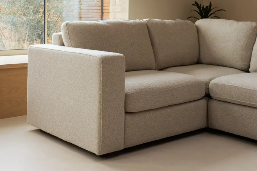 Aurelo Quiet Medium Corner with Sofabed Set III