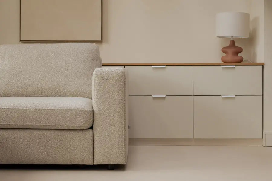 Aurelo Quiet Three-Seat Sofa Set IX