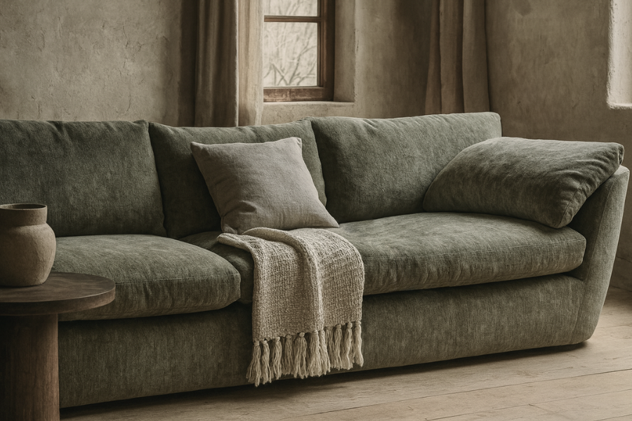 Aurelo Ground Modular Corner Sofa Set