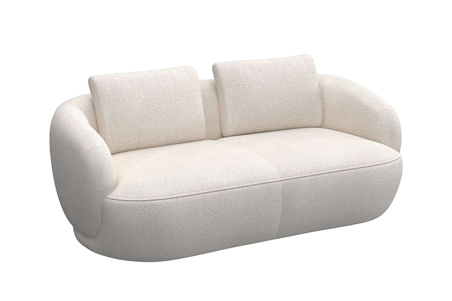 Aurelo Curve 2 Seater Sofa