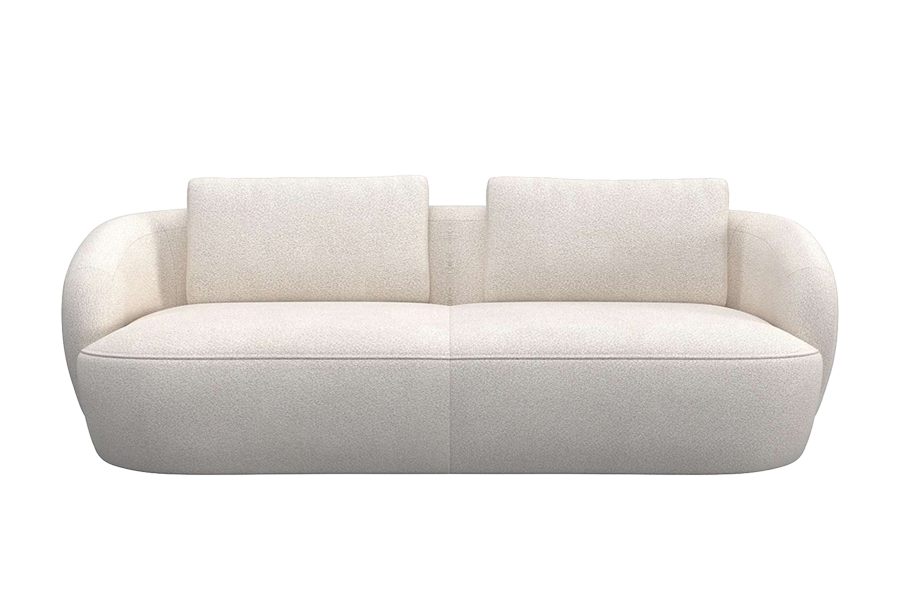 Aurelo Curve 3 Seater Sofa