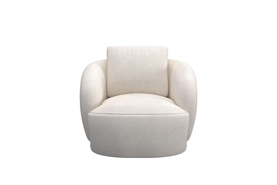 Aurelo Curve Accent Armchair