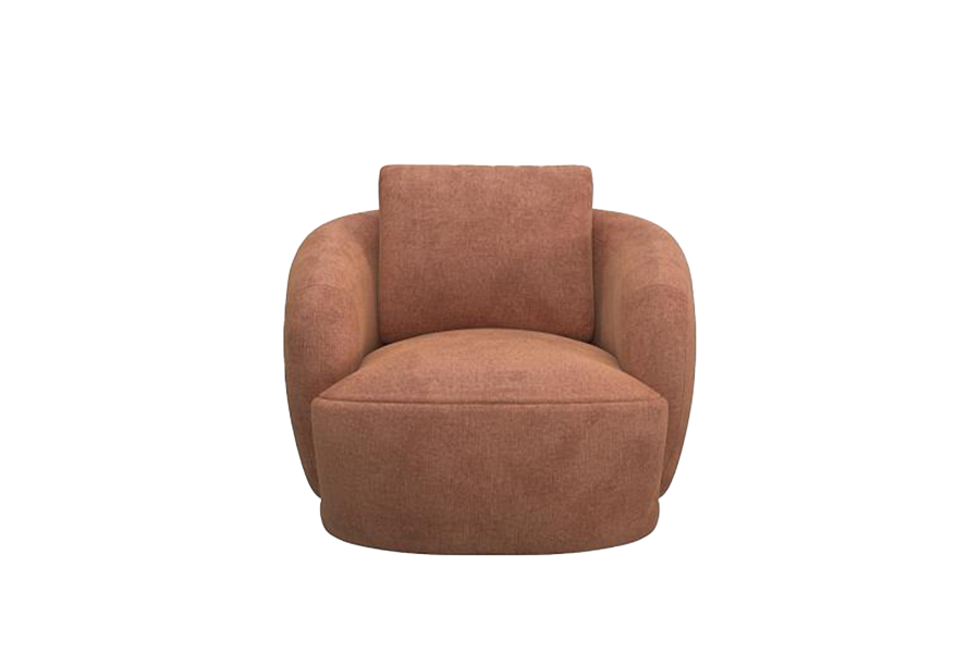 Aurelo Curve Accent Armchair
