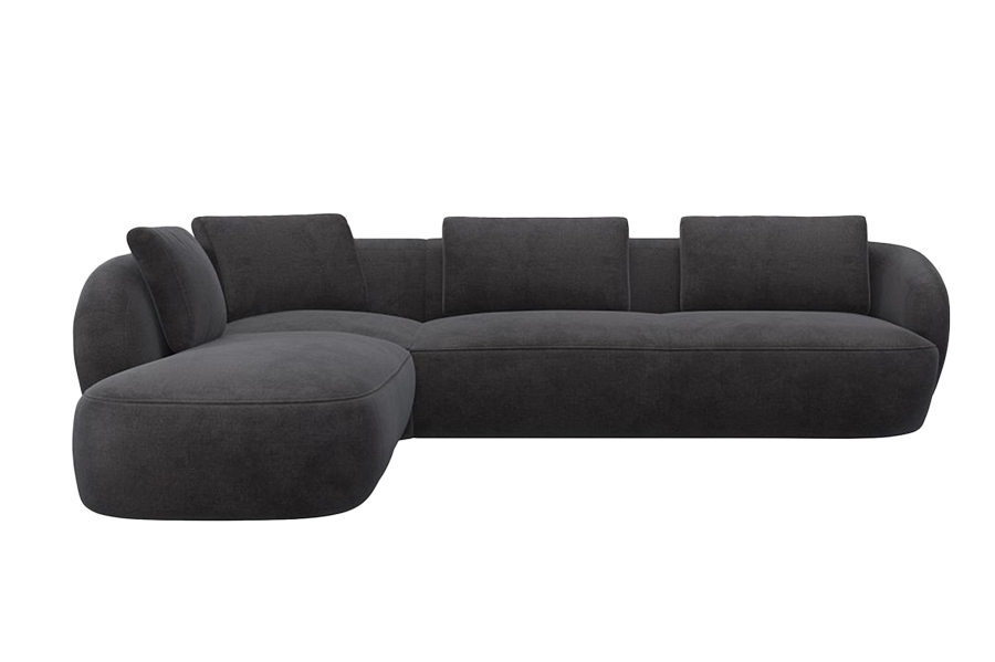 Aurelo Curve Large Right Hand Open Ended Corner Sofa