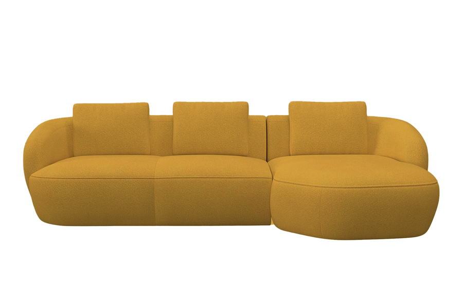 Aurelo Curve Medium Left Hand Chaise Sofa