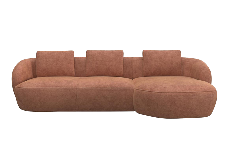 Aurelo Curve Medium Left Hand Chaise Sofa