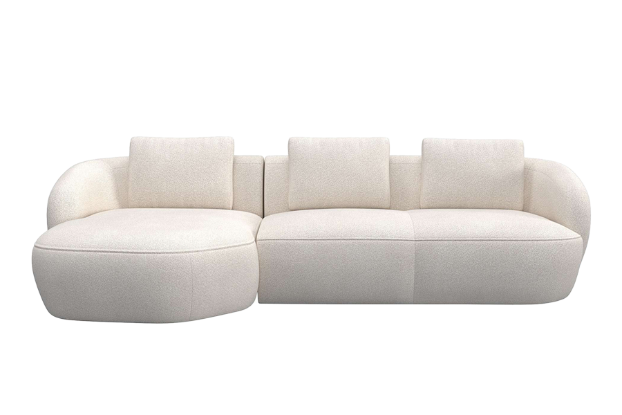 Aurelo Curve Medium Right Hand Chaise Sofa