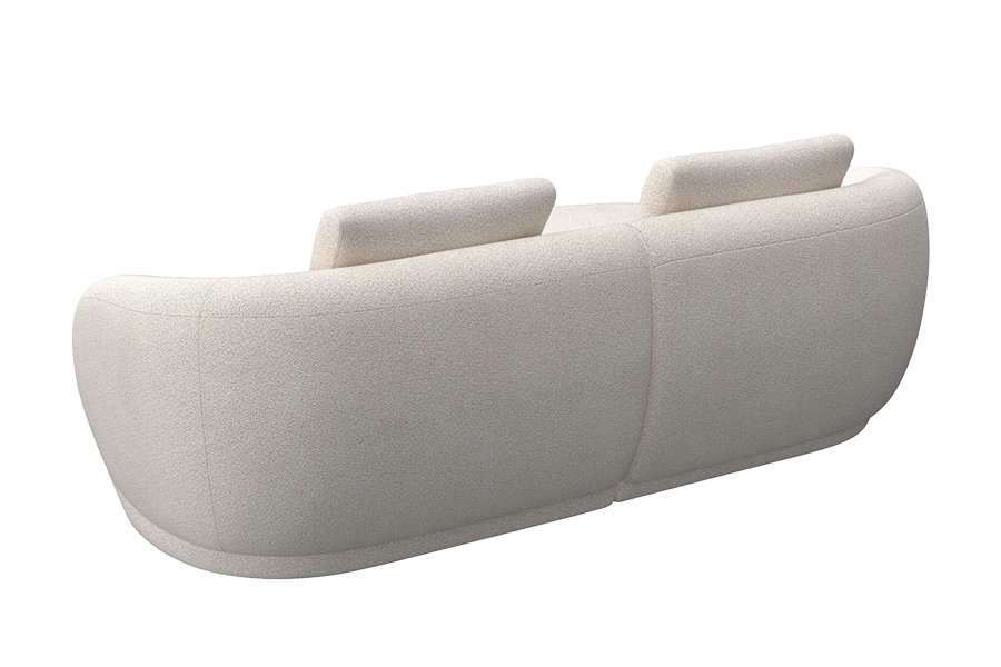 Aurelo Curve Small Right Hand Chaise Sofa