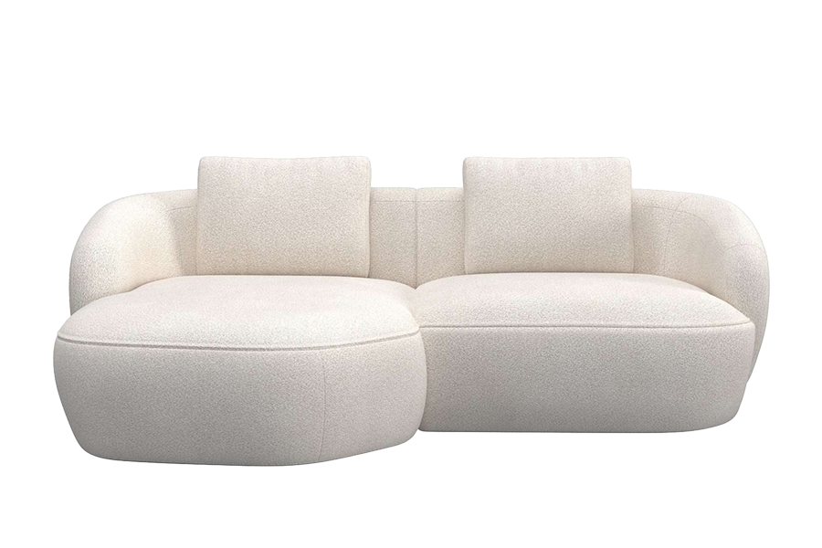 Aurelo Curve Small Right Hand Chaise Sofa