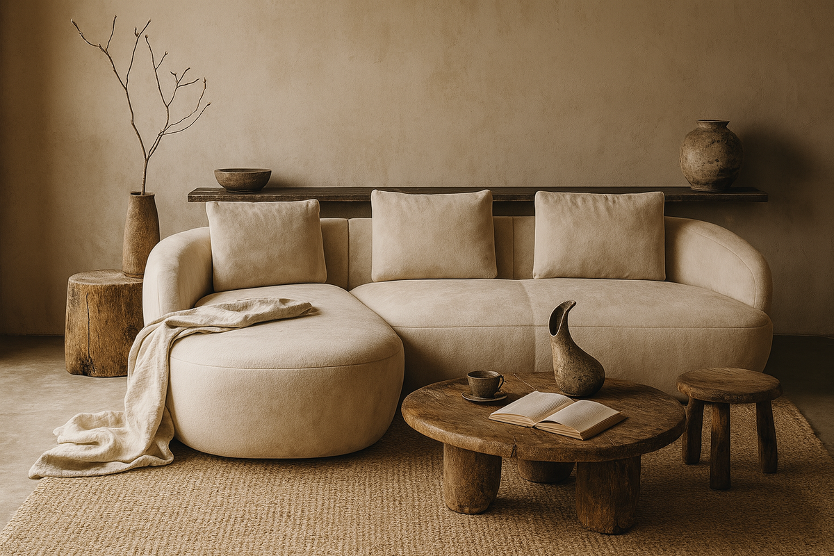 Aurelo Curve Medium Right Hand Chaise Sofa