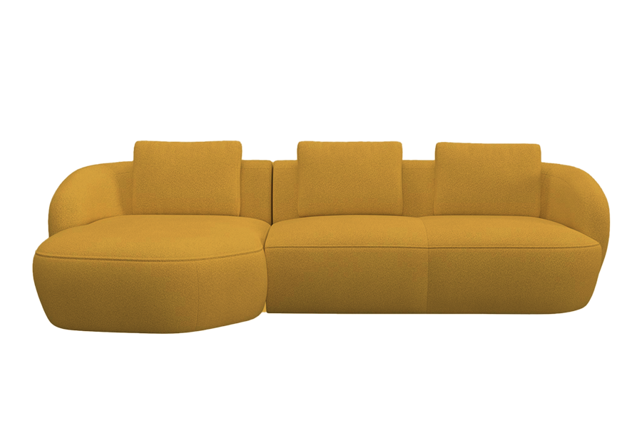 Aurelo Curve Medium Right Hand Chaise Sofa