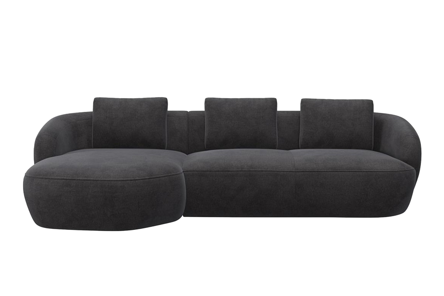 Aurelo Curve Medium Right Hand Chaise Sofa
