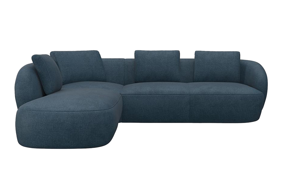 Aurelo Curve Medium Right Hand Open Ended Corner Sofa