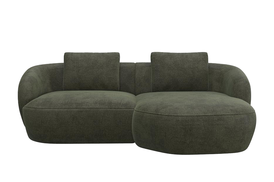 Aurelo Curve Small Left Hand Chaise Sofa