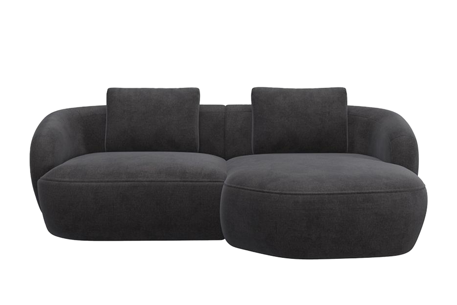 Aurelo Curve Small Left Hand Chaise Sofa