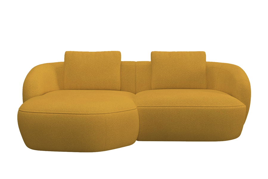 Aurelo Curve Small Right Hand Chaise Sofa