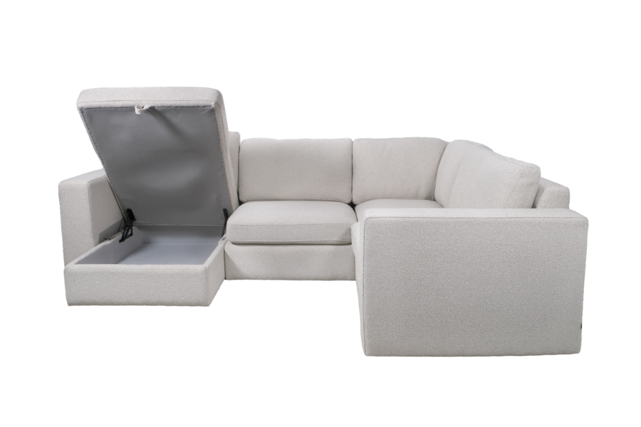Aurelo Quiet Medium Corner with Chaise Set IV