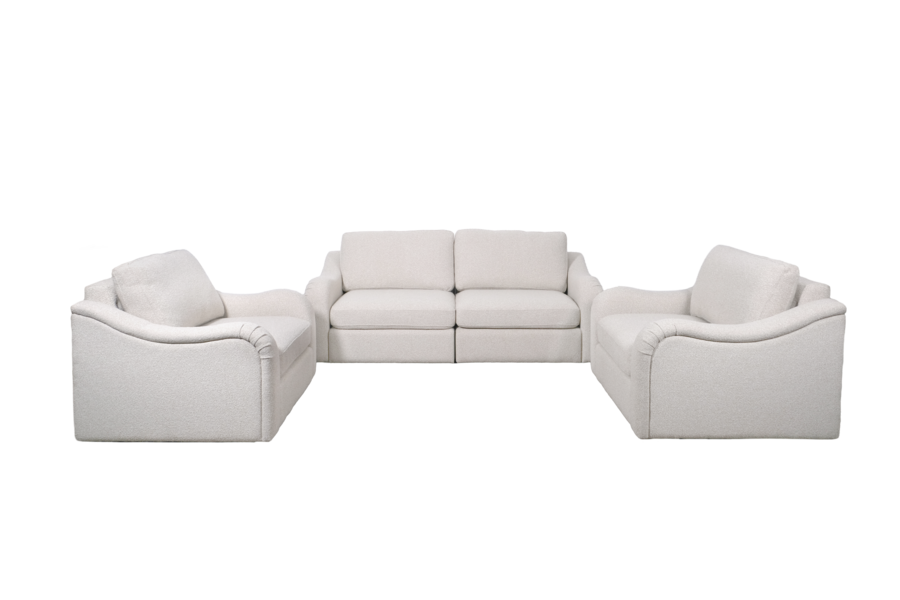 Aurelo Rest Sofa & Two Lounge Chairs Set VI