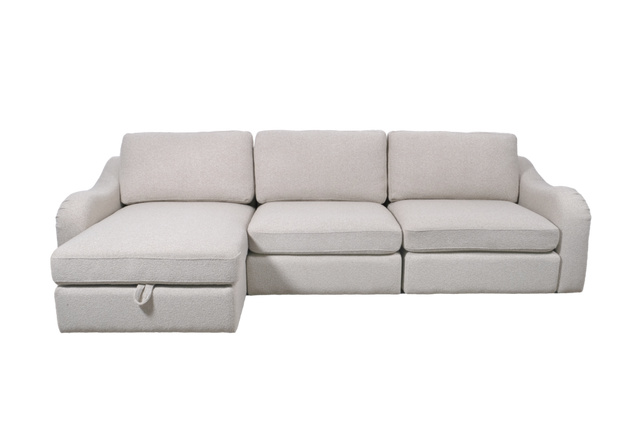 Slouch Three Seater Sofa with Chaise