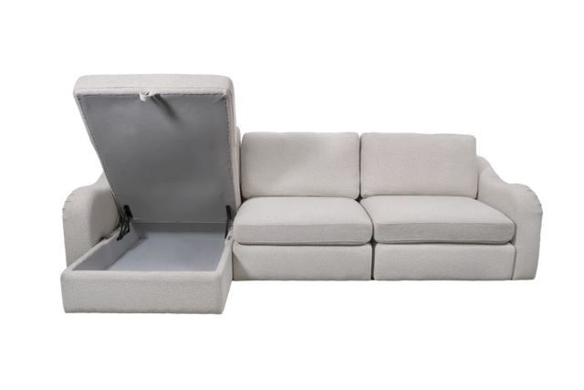Slouch Three Seater Sofa with Chaise