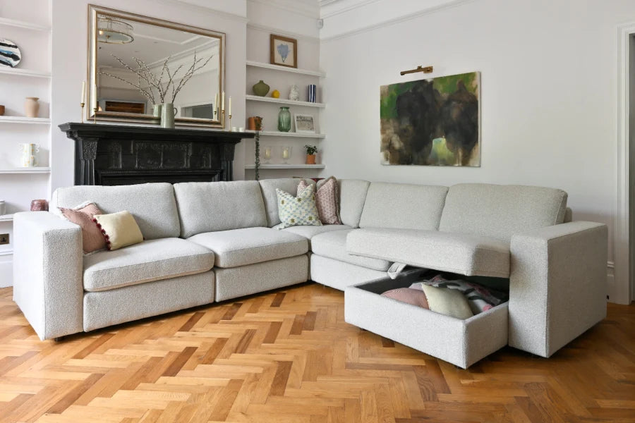 Knockout Large Corner Sofa with Chaise