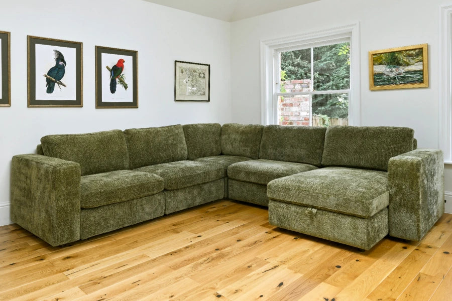 Knockout Large Corner Sofa with Chaise