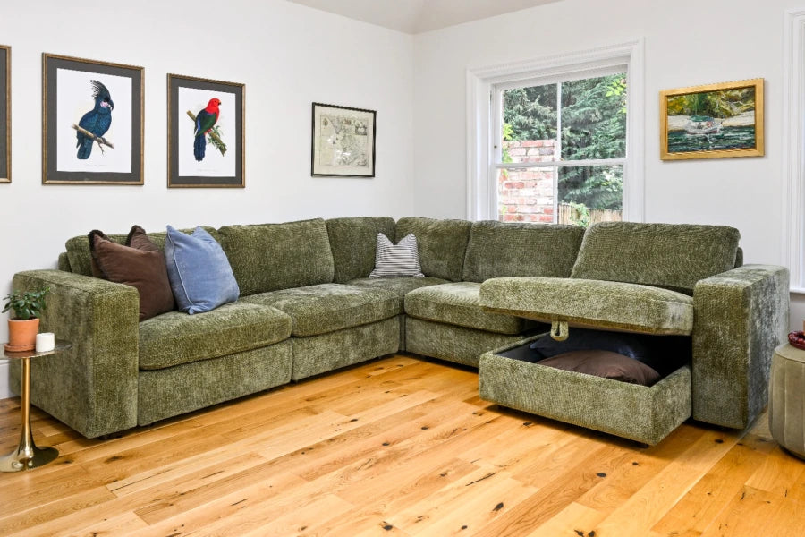 Knockout Large Corner Sofa with Chaise