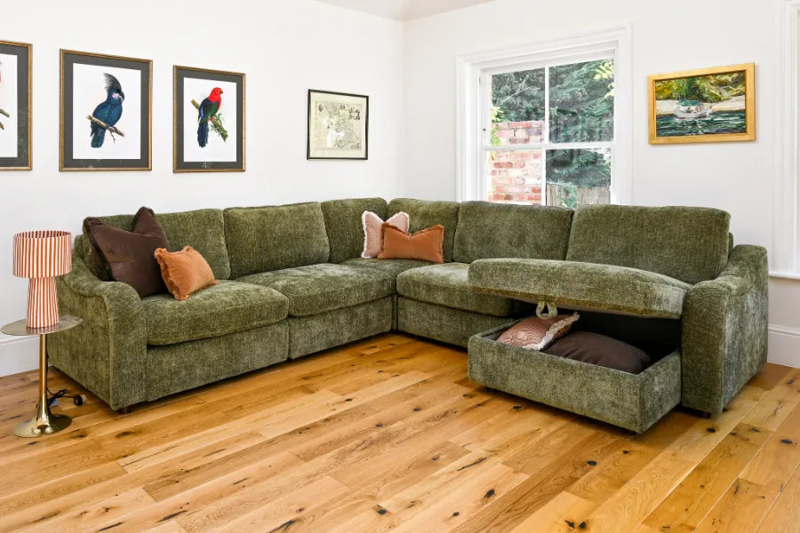 Slouch Large Corner Sofa with Chaise