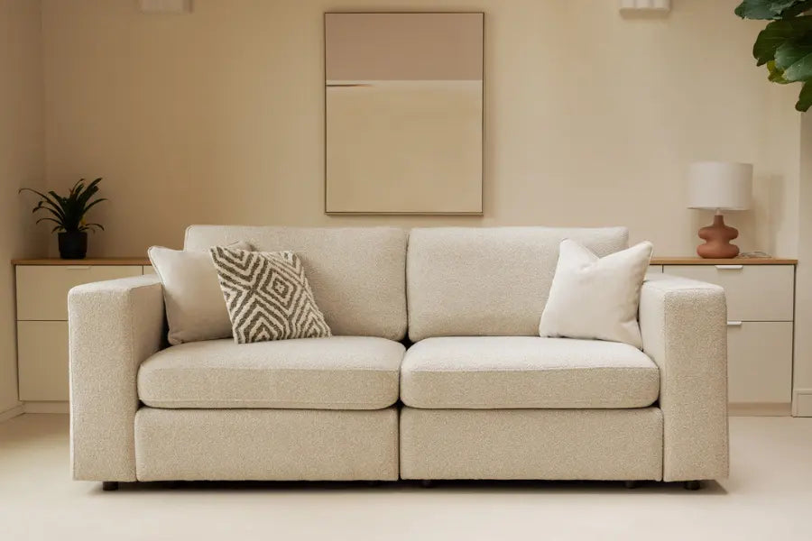 Aurelo Quiet Three-Seat Sofa Set IX