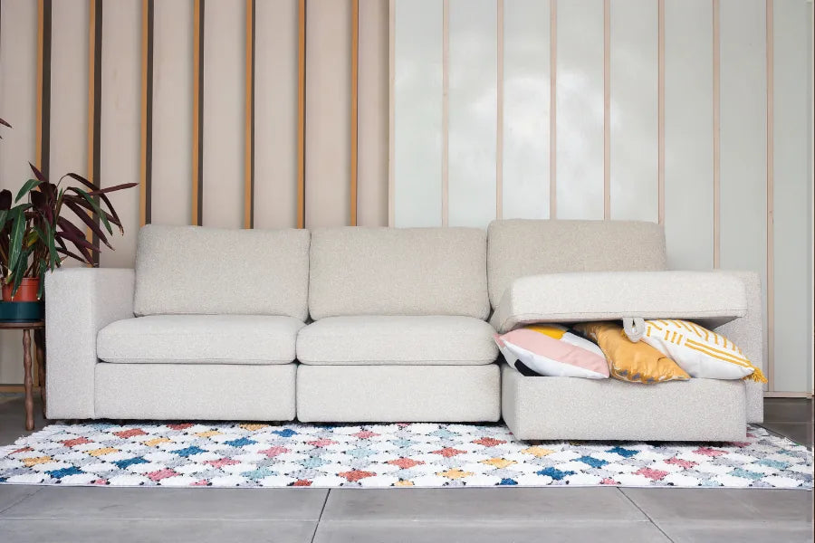 Knockout Three Seater Sofa with Chaise
