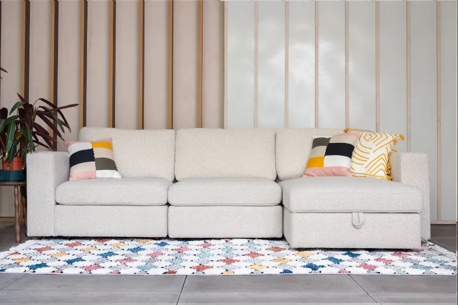 Knockout Three Seater Sofa with Chaise